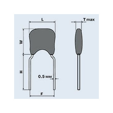 К10-17 1000 пф